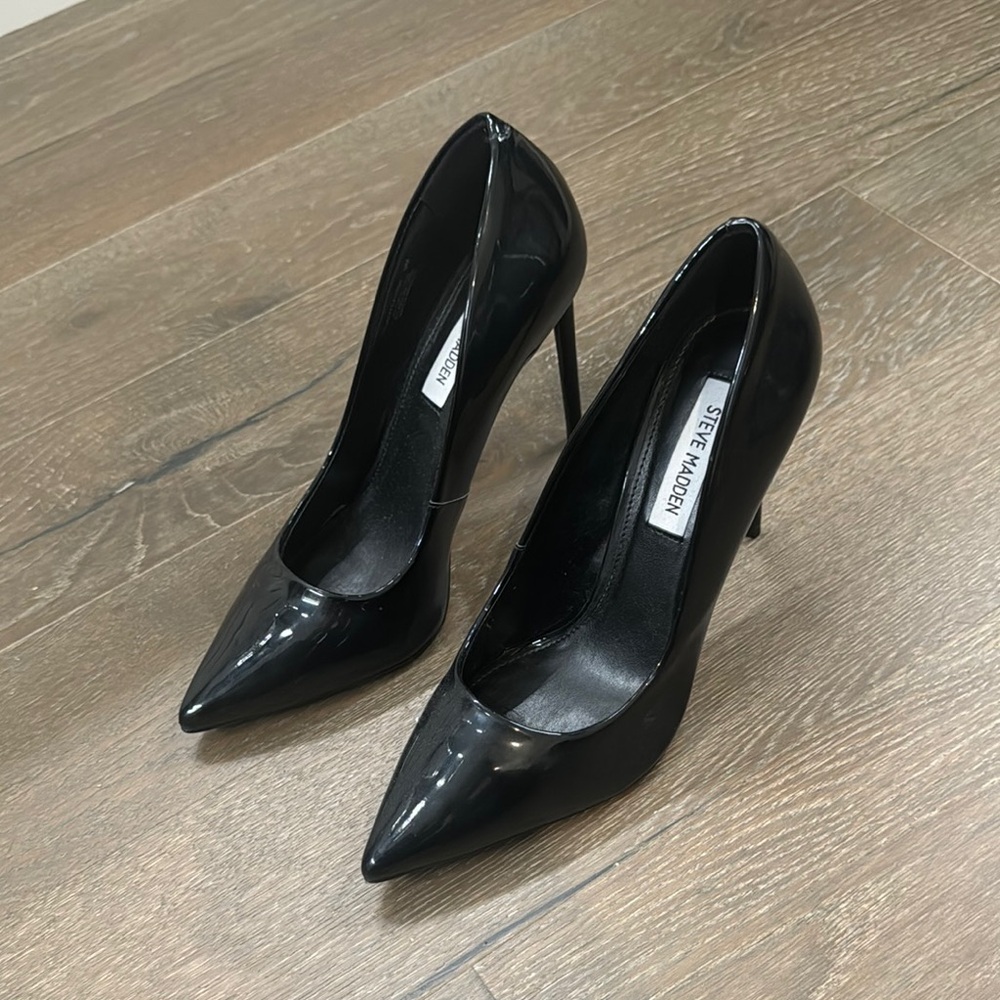 Steve Madden Black Women's Heels